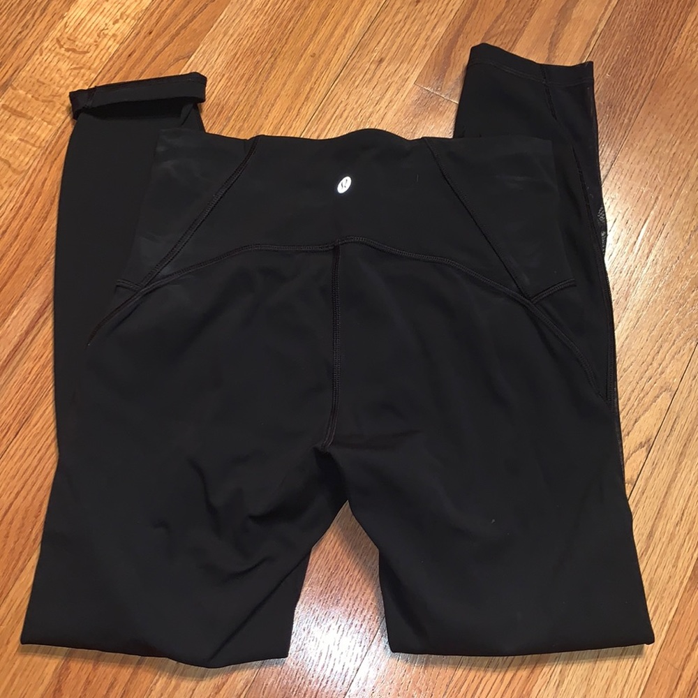 Lululemon 25” length black leggings